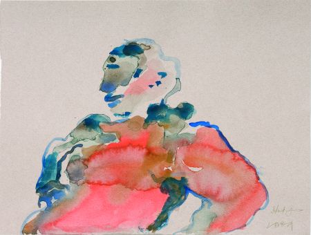 Click the image for a view of: Watercolour 24. 2009. Watercolour. 247X325mm