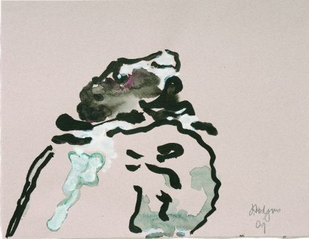 Click the image for a view of: Watercolour 25. 2009. Watercolour. 250X325mm
