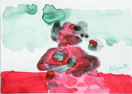 Click the image for a view of: Watercolour 40. 2009. Watercolour. 208X295mm