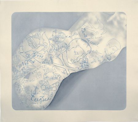 Click the image for a view of: Atlantis. 2009. Etching. Edition 15. 846X748mm