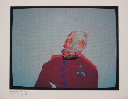Click the image for a view of: Robert Hodgins. Officers and Gents 2. 1998/2001. Digital print. 10/20. 305X390mm