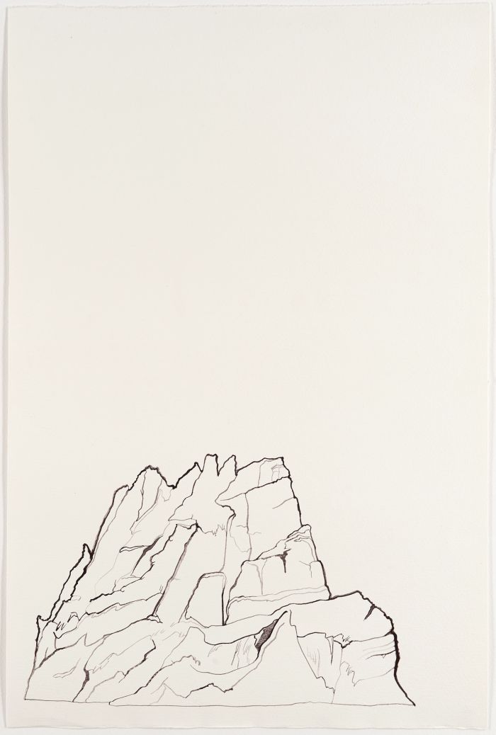 Click the image for a view of: Untitled I (landscape). 2011. Watercolour on paper. 510X340mm